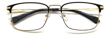 Premium Men Polaroid Eyeglasses: PLD D440/G - Black Gold(2) - SpecSMART Eye Clinic (Front View)
